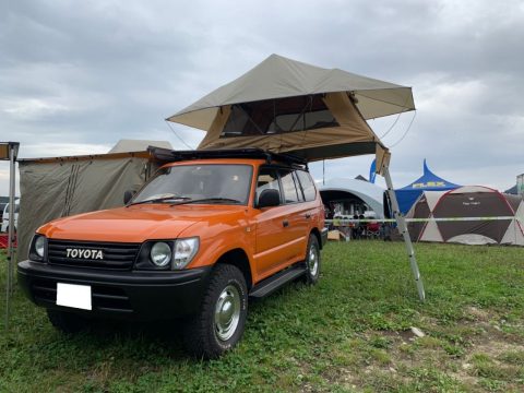 GOOUT CAMP　富士山　ふもとっぱらキャンプ場　アウトドア　ARB　ルーフトップテント　ペンドルトン　ランドクルーザー　ハイエース　プラド　FJクルーザー　 (1)